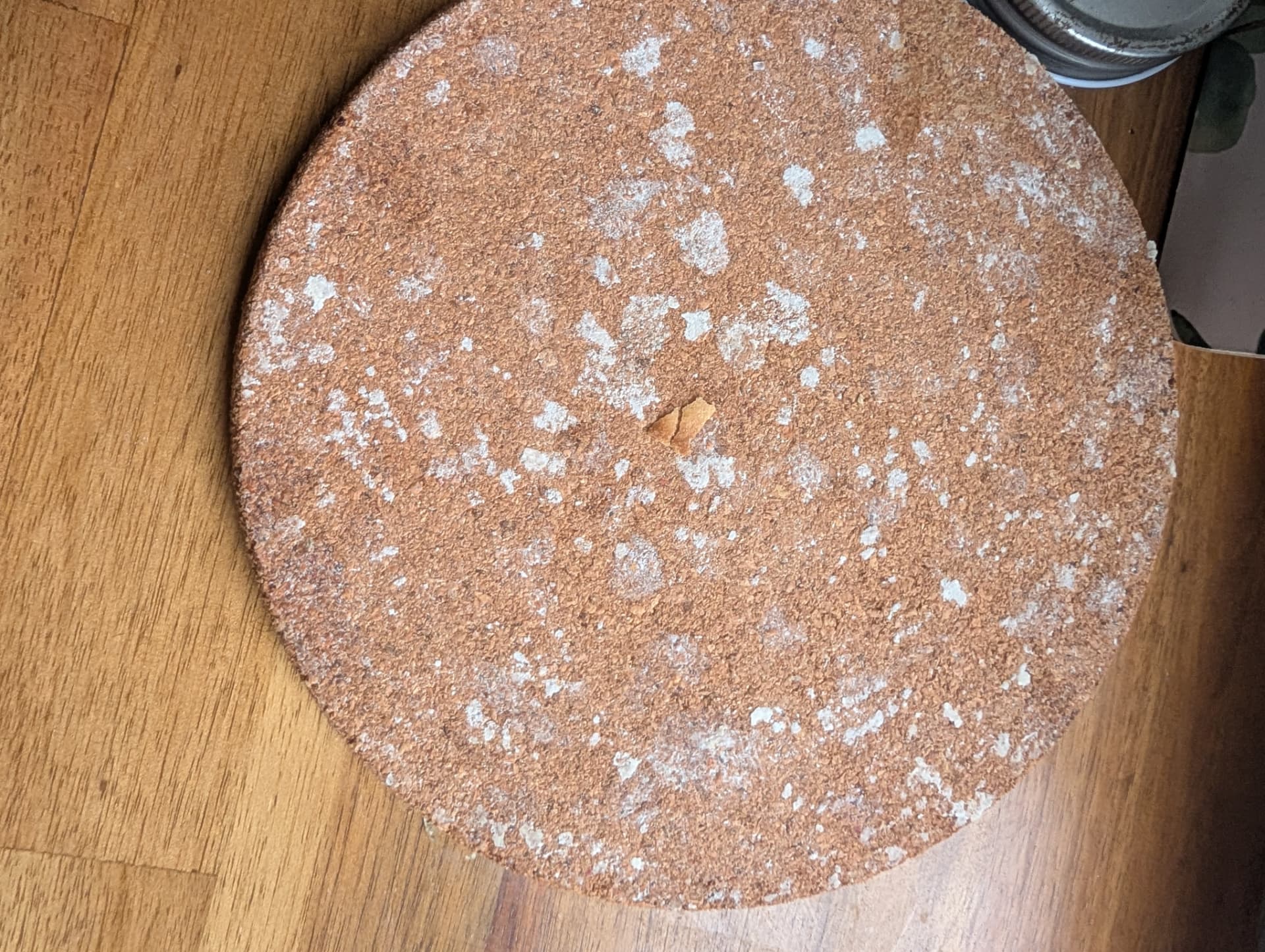 Kitchen · damaged cork trivet captured 2026-03-03 10:47:00 GMT+10